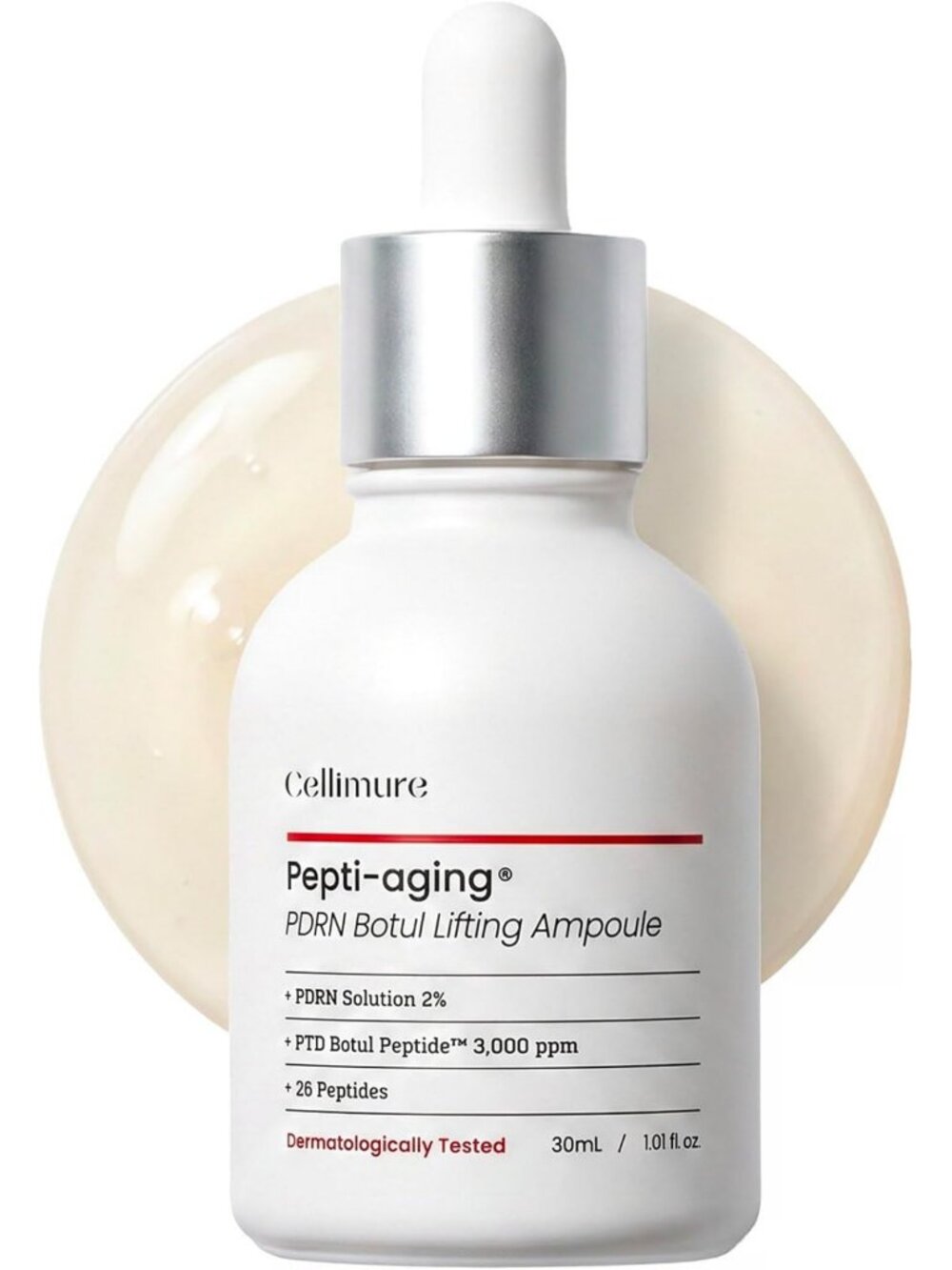 Korean Anti-Aging Serum with PDRN Peptide Ampoule, 1.01 fl. oz - Youthful Glow!
